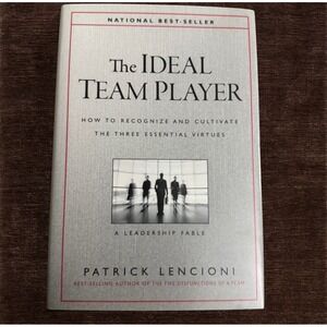 The‎ Ideal Team Player – Patrick Lencioni (Hardcover, Excellent Condition)